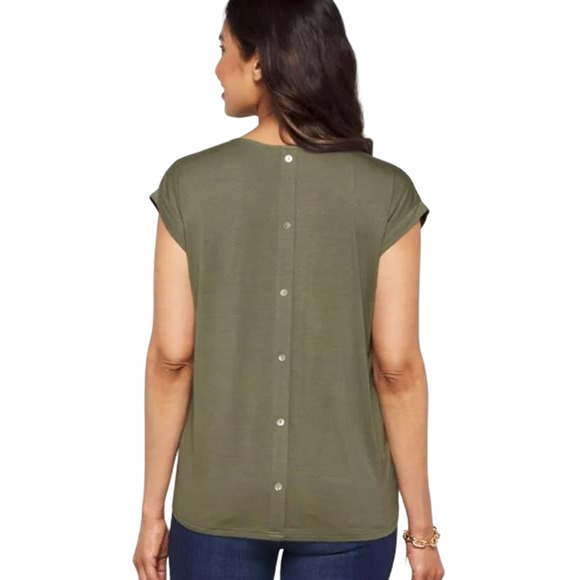 Papermoon Green Ellie Blouse NWT Size XS - Picture 2 of 7